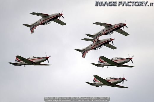 2019-09-07 Zeltweg Airpower 11982 Krila Oluje Wings of Storm - Pilatus P-C9